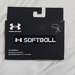Under Armour Black and White Headband